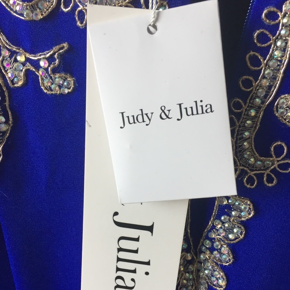 Judy&Julia Long Evening Party Prom Dress Sz 4-16 - Picture 6 of 8